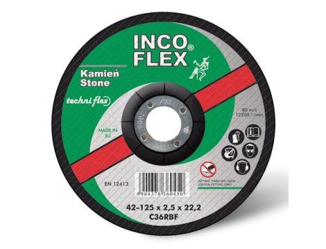TARCZA KAMIEŃ INCOFLEX  115*2,5 - 2