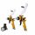 JCB PISTOLET LAKIERNICZNY ZESTAW 3el.