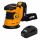 JCB SZLIFIERKA MIMOŚRODOWA 18V 125mm  1x2,0Ah TORBA