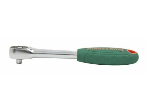 JONNESWAY GRZECH.  1/4" 60ZĘBÓW    R6602 Z OBROTOWĄ RĄCZKĄ