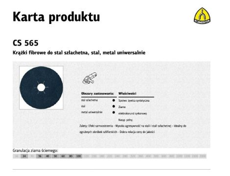 K.FIBRA KRĄŻEK  125 gr. 36 CS565 /25szt
