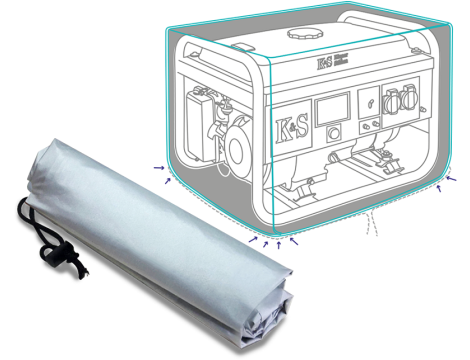 KS POKROWIEC NA GENERATOR 10 KS 2900, KS 3000