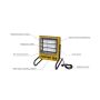 MASTER PROMIENNIK ELEKTRYCZNY  TS-3A 2,4KW..... - 2