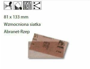 MIRKA ABRANET SIATKA ŚCIERNA 81x133 P400/100szt