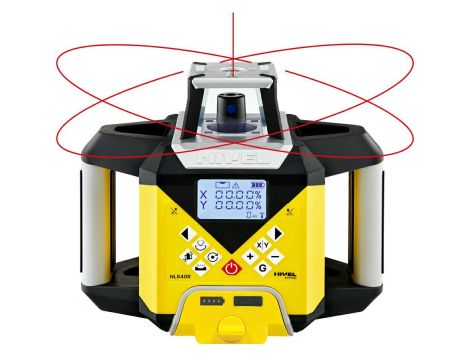 NIVEL SYSTEM LASER OBROTOWY  NL640R DIGITAL CZERWONY