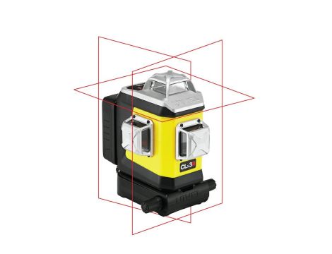 NIVEL SYSTEM LASER PŁASZCZYZNOWY CLx3R 3x360° CZERWONY