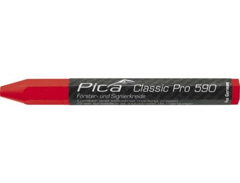 PICA KREDA ECO CZERWONA /12szt. WOSKOWA PRO
