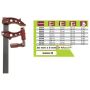 PIHER ŚCISK MAXIPRESS R 160x 600mm 10000N... - 2