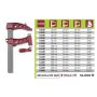 PIHER ŚCISK MAXIPRESS R 160x1000mm 10000N... - 3