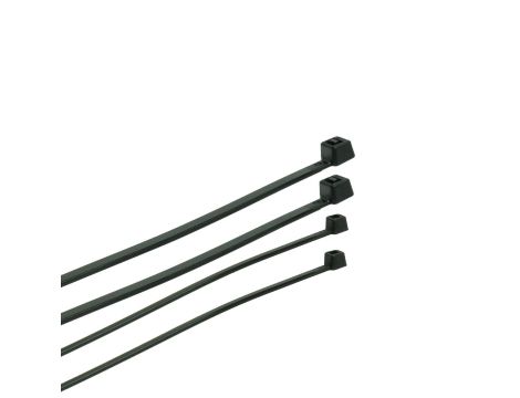 PLASTROL OPASKA PLASTIKOWA CZARNA  3,6 x 250mm 100szt.