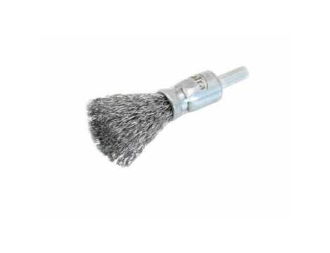SATRA SZCZOTKA TRZPIENIOWA Z DRUTEM FALISTYM 12X6mm
