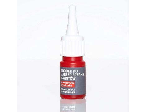 TECMAXX ŚRODEK DO ZABEZPIECZANIA GWINTÓW CZERWONY - TRWAŁY  6ml - 3