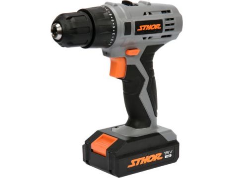 STHOR WKRĘTARKA AKUM.LI-ION 18V/2-AK