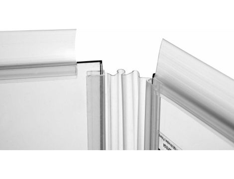 FALA PARAWAN NAWANNOWY SKŁADANY POTRÓJNY 120x140cm  SZKŁO 5mm