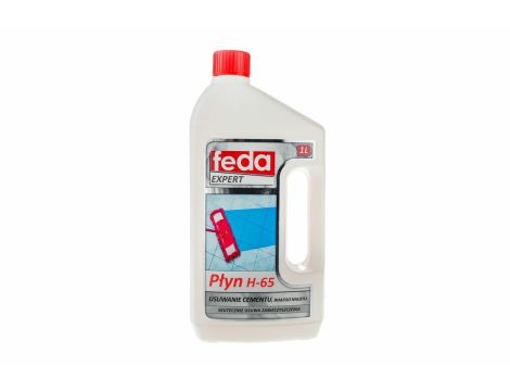 FEDA PŁYN USUWANIE CEMENTU BIAŁEGO NALOTU H-65 1.0L%%%