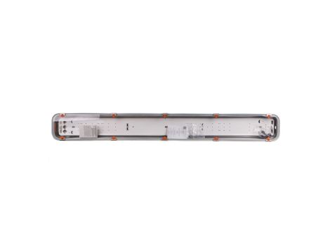 Oprawa świetlówkowa przeciwwybuchowa ze stali nierdzewnej z elektronicznym zasilaczem 1x58W ATEX 2D3G P822331EX