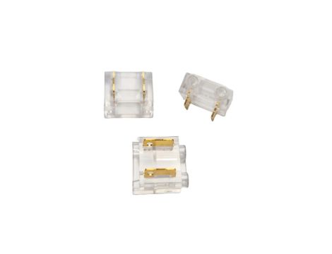 Złączka LED COB/SMD 10mm 2 piny taśma/przewód 10szt