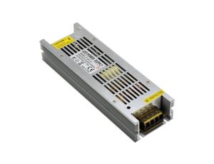 Zasilacz modułowy do taśm LED, MINI IP20 200W, 12V, 16.67A, 224x72x39MM Z POTENCJOMETREM