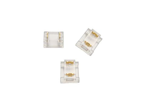 Złączka LED COB/SMD 10mm 2 piny taśma/taśma 10szt