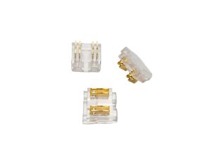 Złączka LED COB 10mm 4 piny taśma/przewód (RGB) 10szt