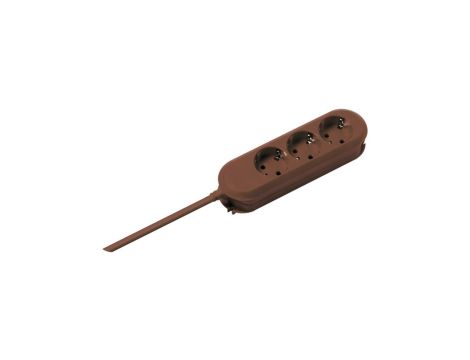 BACHMANN SMART 3xCEE7/3 bruin, 3x geaard contact