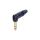 NEUTRIK Wtyk instrumentalny Jack 6,3mm Stereo na kabel do 7,0mm pozłacany czarny kątowy NP3RX-B