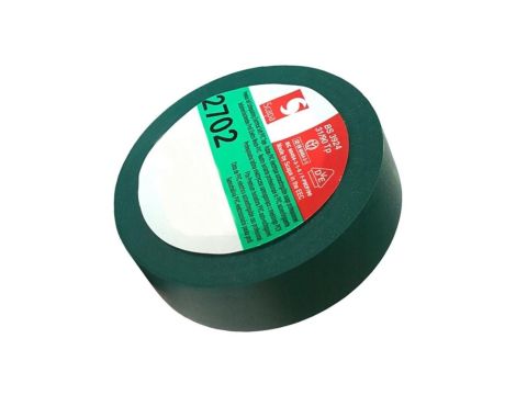 Taśma izolacyjna PVC 15mm x 10m SCAPA 2702 zielona