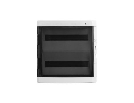 Rozdzielnica natynkowa HIGHT IP65 36 modułowa transparentne drzwi 940.36 M-L 2x18