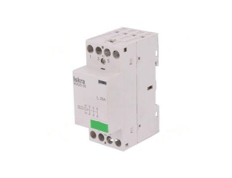 Stycznik 3-biegunowy instalacyjny 25A 230VAC NO x3 IKA 30.046.282