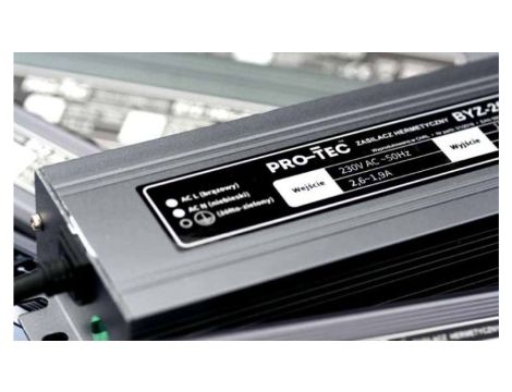 Zasilacz stabilizowany, hermetyczny do pasków LED IP 67, 12V DC, 150W BYZ-150-LED 5210150