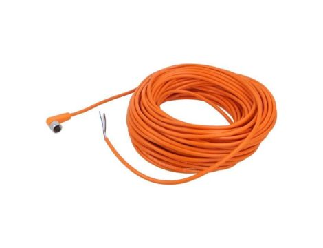 Przewód z gniazdem Złącze: M12 Gniazdo (kątowe, 4-PIN) Przewód 25m IP65/IP67/IP68/IP69K EVT006