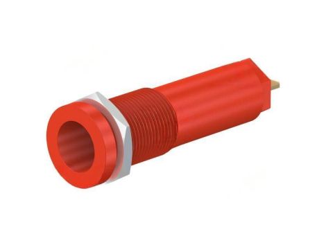 Złącze laboratoryjne bananowe 4mm gniazdo 1kV 10A czerwony 66.9427-22