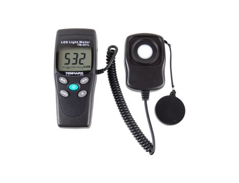 Luksomierz 0,1~200000 lx do diod LED TENMARS TM201L