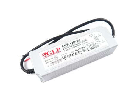 Zasilacz herm. GLP 24V 120W IP67 GPV