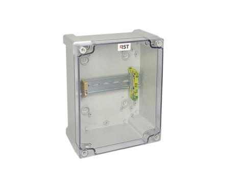 Obudowa uniwersalna do montażu ograniczników przepięć RST FT 9T 191 x 240 x 107 mm z pokrywą transparentną 121 009