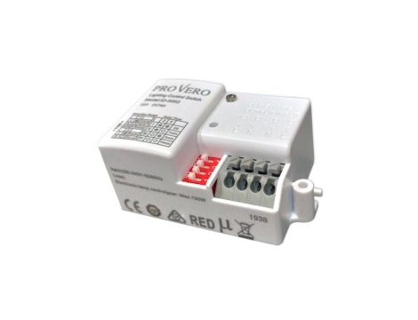 PROVERO Czujnik ruchu/zmierzchu sensor mikrofalowy montażowy 360 230V~
