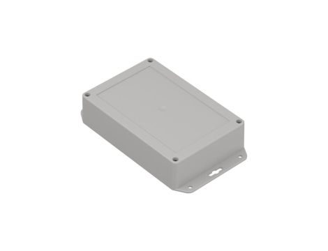 Obudowa plastikowa ZP180.120.45 jasna z uszami i z tulejkami mosiężnymi PC - ZP180.120.45UJ TM PC