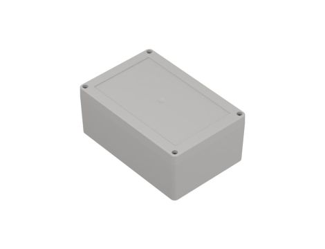 Obudowa hermetyczna ZP180.120.75 jasny dół - bezbarwna góra z uszczelką i tulejkami mosiężnymi ABS-PC - ZP180.120.75JpH TM ABS-P