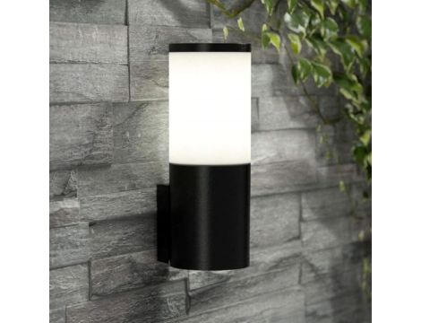 Oprawa elewacyjna AMELIA WALL OPAL Fumagalli E27 A60 LED 11W 2700K/4000K/6500K SET IP55 230V czarny / tworzywo sztuczne - 2