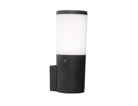 Oprawa elewacyjna AMELIA WALL OPAL Fumagalli E27 A60 LED 11W 2700K/4000K/6500K SET IP55 230V czarny / tworzywo sztuczne