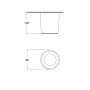 Oprawa sufitowa LIVIA 90 FROSTED Fumagalli GU10 LED CCT 4,8W 90mm 625lm 2700K/4000K SET IP55 230V czarny / tworzywo sztuczne - 4