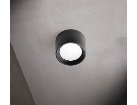Oprawa sufitowa LIVIA 160 FROSTED Fumagalli GX53 LED CCT 10W 160 mm 3000K/4000K/6500K SET IP55 230V czarny / tworzywo sztuczne - 2