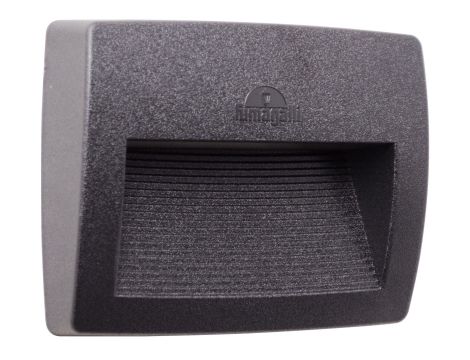 Oprawa elewacyjna LORENZA 190 CLEAR Fumagalli R7S LED CCT 7,5W 190 mm 2700K/4000K/6500K SET IP55 230V czarny / tworzywo sztuczne