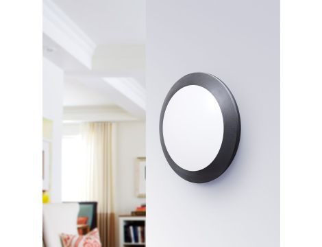 Plafoniera UMBERTA OPAL Fumagalli GX53 LED CCT 15W/9W średnica 350 mm 2700K/4000K/6500K SET IP66 230V czarny / tworzywo sztuczne - 2