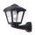 Oprawa elewacyjna kinkiet NARDO/ROBY CLEAR Fumagalli E27 wys.275 mm, szer.260 mm IP55 230V czarny / tworzywo sztuczne