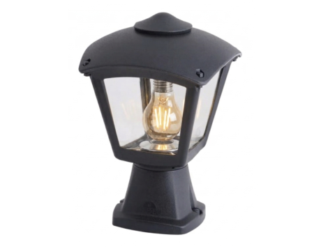 Oprawa ogrodowa DISMA/ROBY CLEAR E27 wys.290 mm, szer.200 mm IP55 czarna - 9