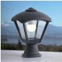 Oprawa ogrodowa DISMA/ROBY CLEAR E27 wys.290 mm, szer.200 mm IP55 czarna - 5