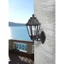Oprawa elewacyjna kinkiet BISSO/ANNA CLEAR Fumagalli E27 wys.450 mm, szer.275 mm IP55 230V czarny / tworzywo sztuczne - 4