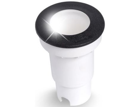 Oprawa najazdowa CECI 90 FROSTED Fumagalli GU10 LED CCT CCT 4,8W średnica 92 mm 2700K/4000K SET IP67 230V czarny / tworzywo sztuczne - 3