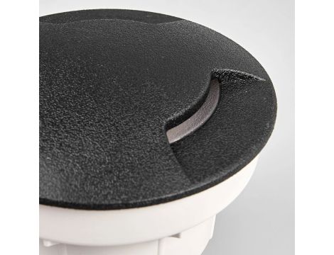 Oprawa najazdowa CECI 120 3L BLACK FROSTED Fumagalli GX53 LED CCT 3W średnica 120 mm 3000K/4000K/6500K IP67 230V czarny / tworzywo sztuczne - 6